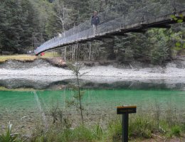 Glage House Swing Bridge